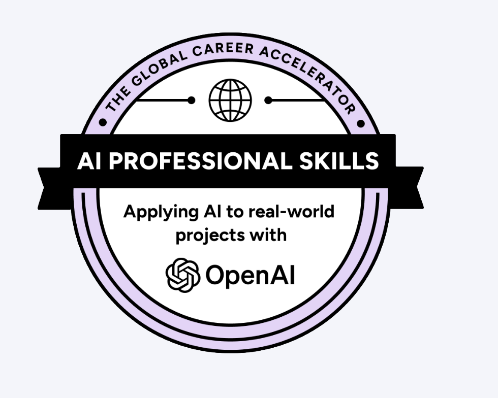 AI Professional Skills Badge